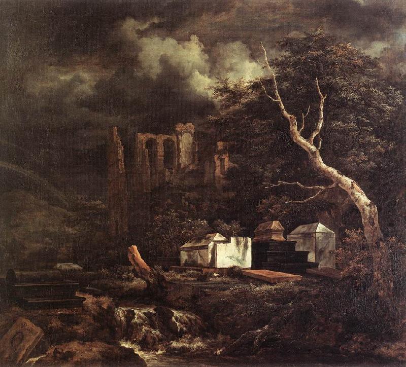 Jewish Cemetery, Jacob van Ruisdael